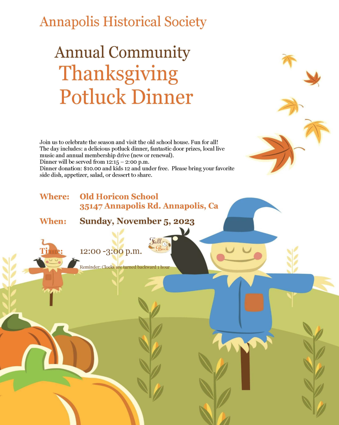 annual thanksgiving dinner